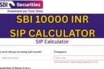 SBI ₹10,000 INR SIP Calculator 2025