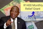 R1400 Monthly Relief Grant 2025